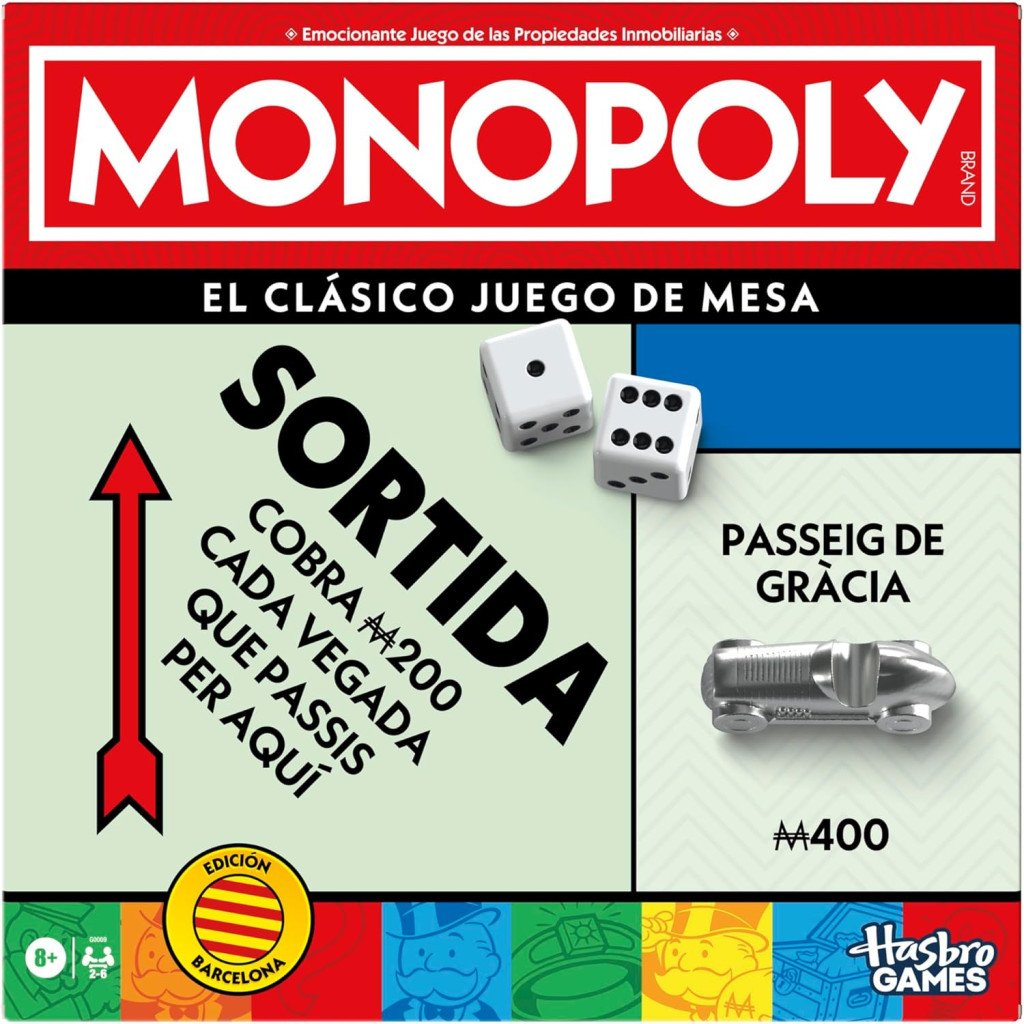 JUEGO DE MESA MONOPOLIO CLASICO