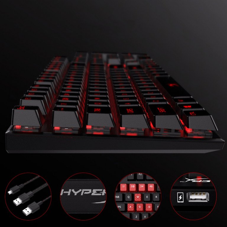 Teclado mecánico gaming HyperX Alloy FPS Cherry MX Red Compra eMarket Perú