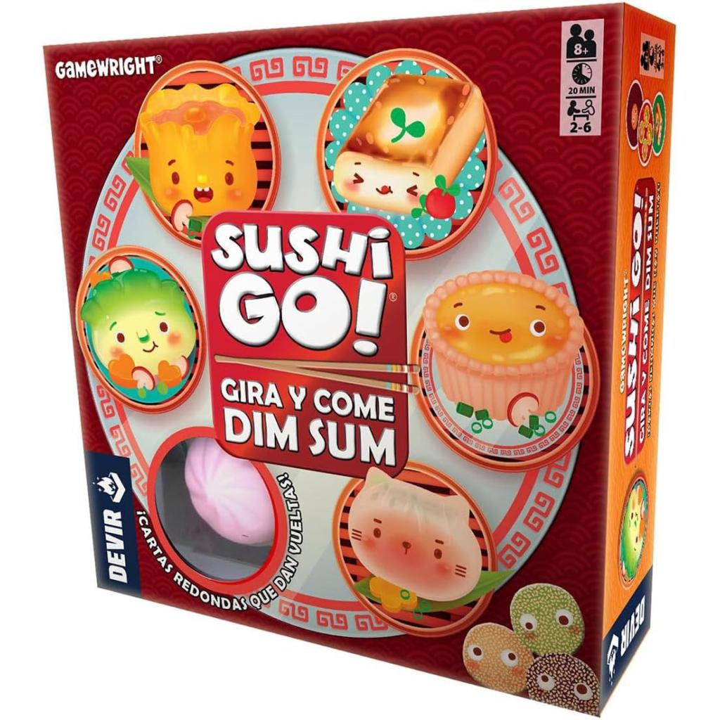 Juego de Mesa - Devir - Sushi Go! Gira y Come Dim Sum