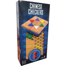 JUEGO DE MESA - DAMAS CHINAS PLEGABLE MADERA