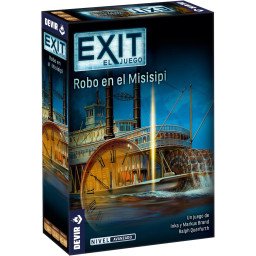 JUEGO DE MESA -  EXIT - ROBO EN EL MISISIPI (AVANZADO)