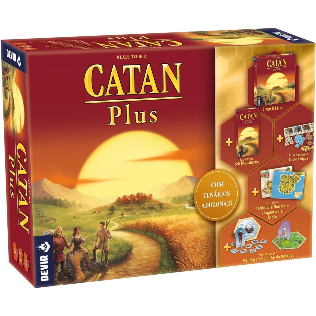 JUEGO DE MESA CATAN PLUS EL JUEGO