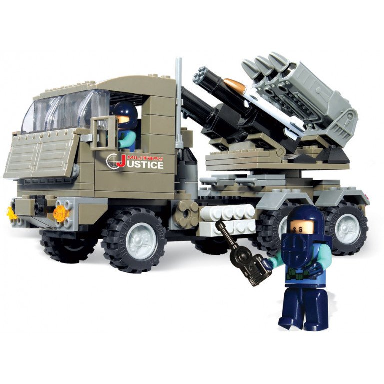 Brictek - Army -  Lanzacohetes Justice - 226 piezas - Modelo 15017