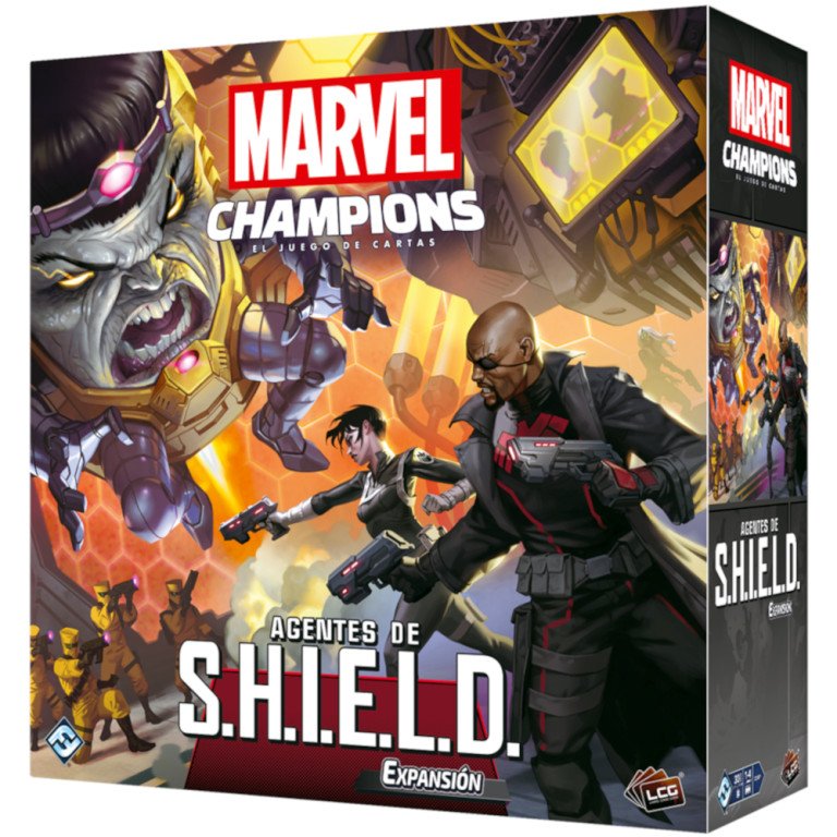 Juego de Mesa - Asmodee - Marvel Champions Agents of S.H.I.E.L.D