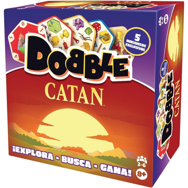 Juego de Mesa - Asmodee - Dobble Catan