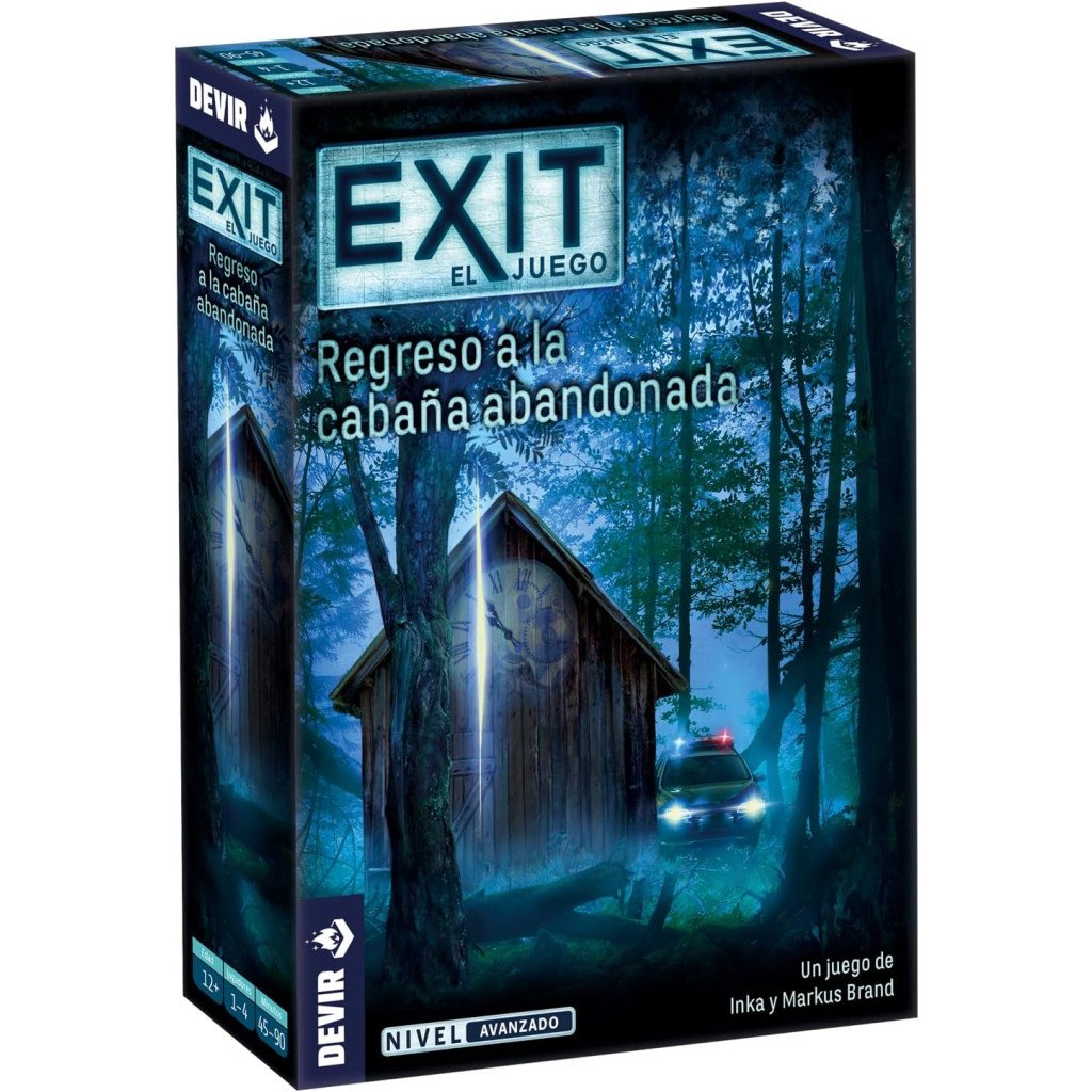 Juego de Mesa - Devir - Exit 21 - Regreso a la Cabaña Abandonada (Nivel Avanzado)