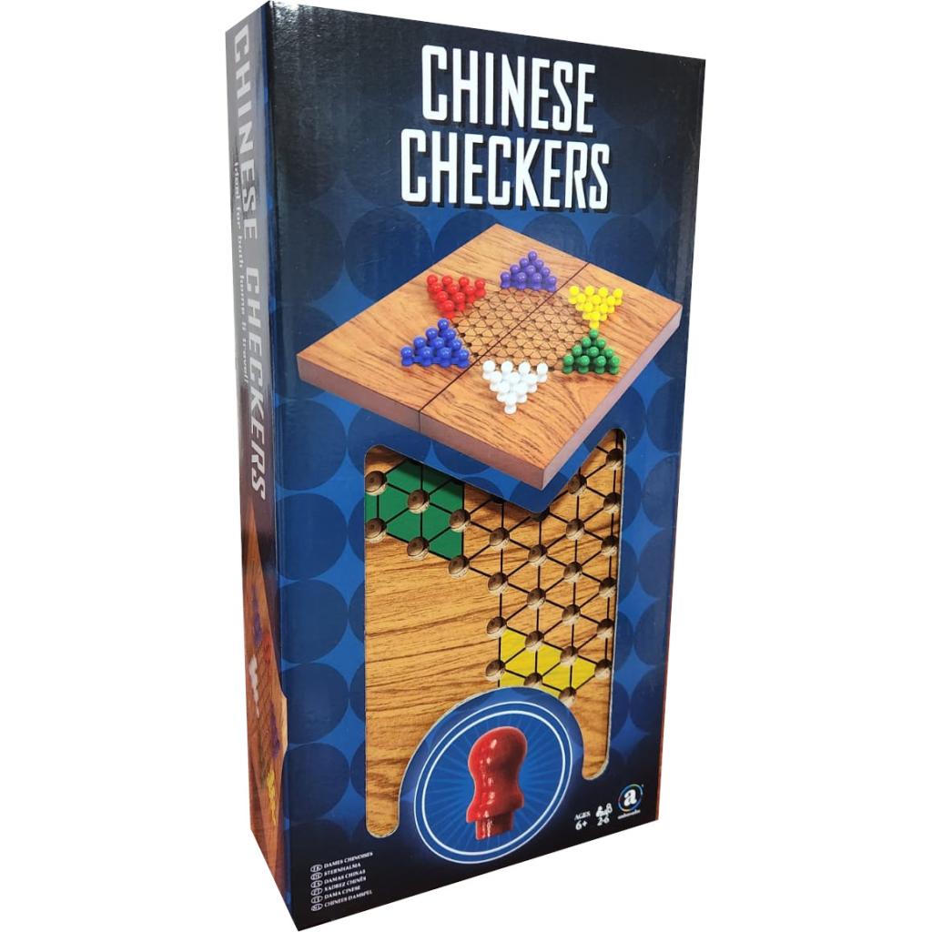 Juego de Mesa -  Ambassador - Damas Chinas Plegable Madera