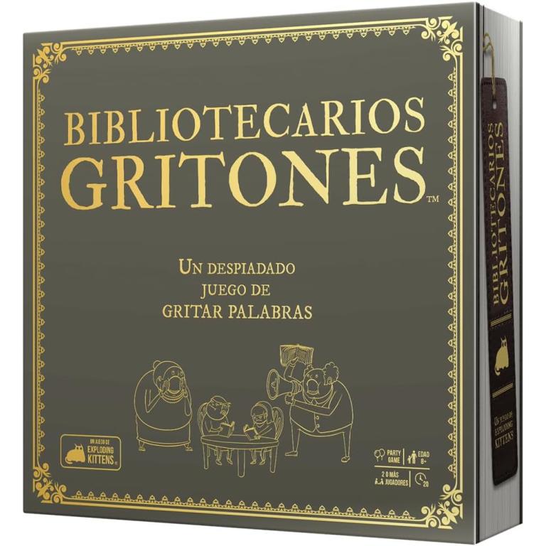 Juego de Mesa - Exploding Kittens - Bibliotecarios Gritones