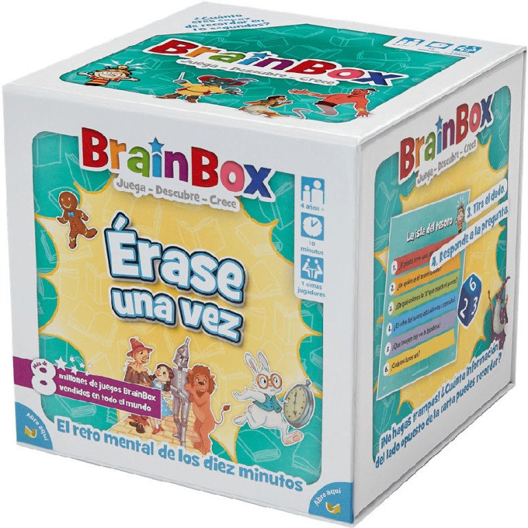 Juego de Mesa - Asmodee - Brainbox Erase Una Vez