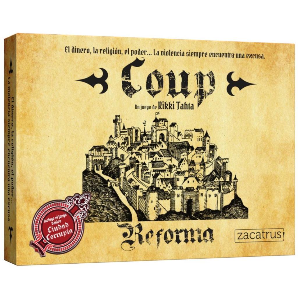 Juego de Mesa - Zacatrus - Coup + Reforma
