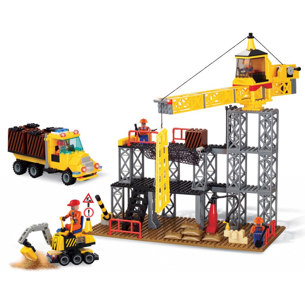 Brictek - Construcción - Obra de  Construcción 395 piezas - Modelo 14005