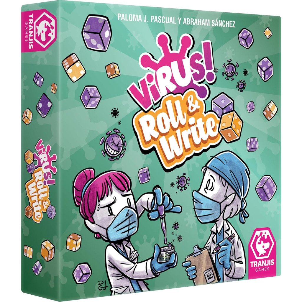 Juego de Mesa - Virus! Roll & Write