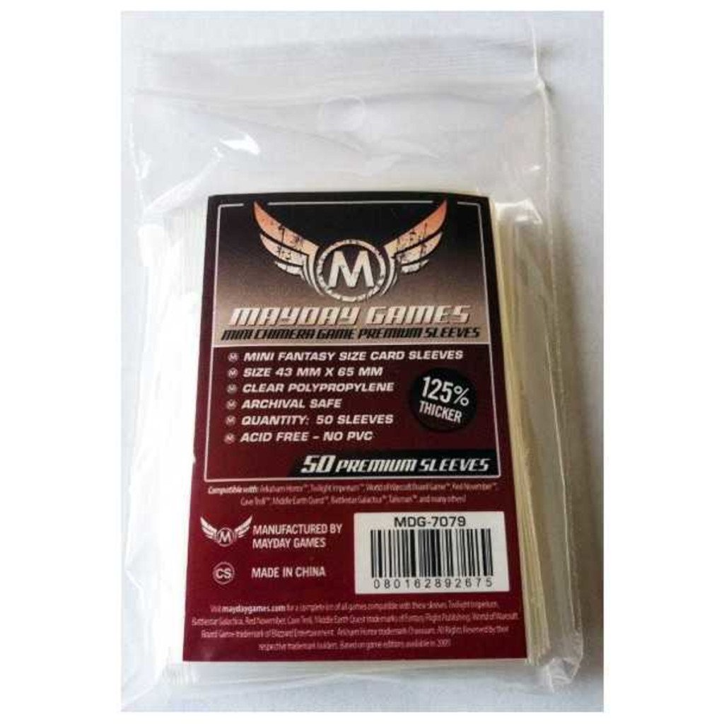 FUNDA MINI CHIMERA ROJA PRM_43 X 65MM (50UNI)