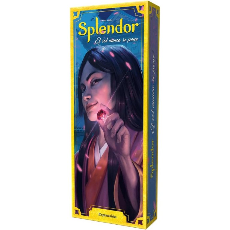 Juego de Mesa -  Asmodee - Splendor: El Sol nunca se pone
