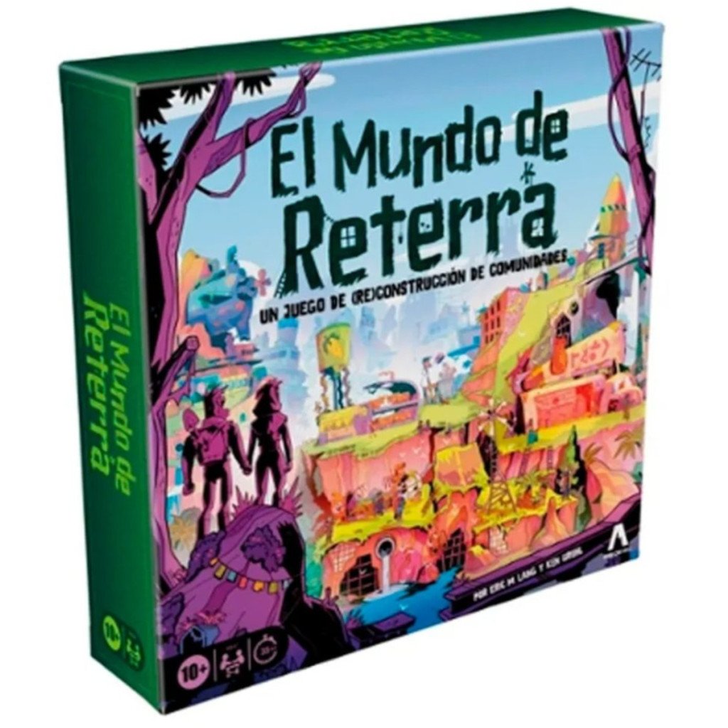 JUEGO DE MESA - HASBRO GAMING - EL MUNDO DE RETERRA (UN JUEGO DE RE-CONSTRUCCION DE COMUNIDADES)