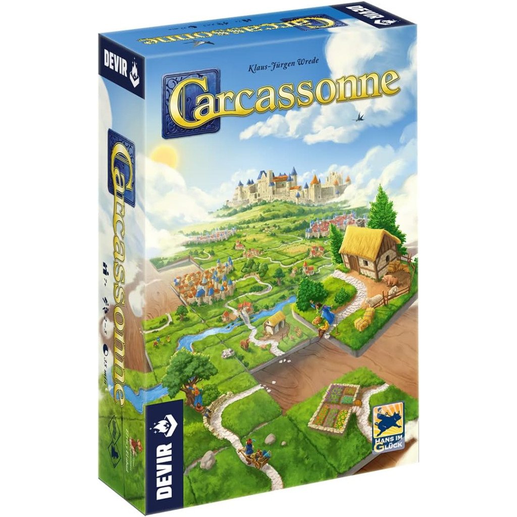 Juego de Mesa - Devir - Carcassonne Base