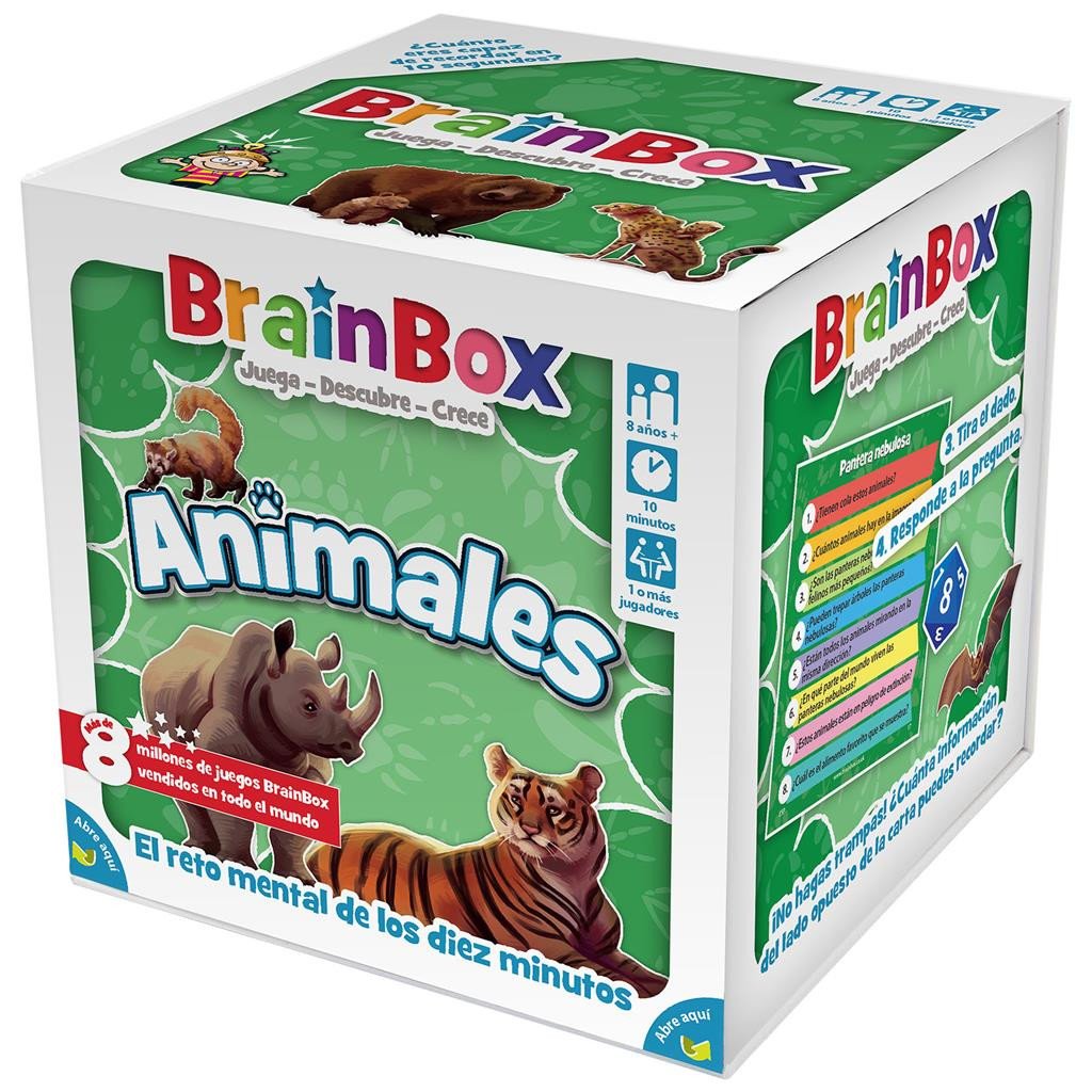 Juego de Mesa - Asmodee - BrainBox Animales