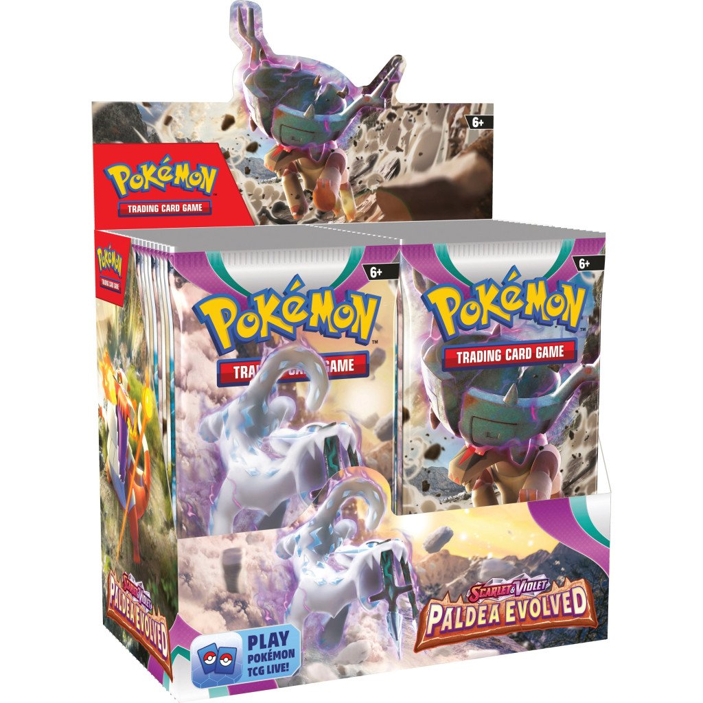 Pokemon - Cartas - Paldea Evolved - Scarlet & Violet - English (PACK 36 Sobres)