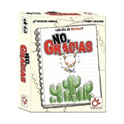 JUEGO DE CARTAS - NO GRACIAS - MAR LUDICO